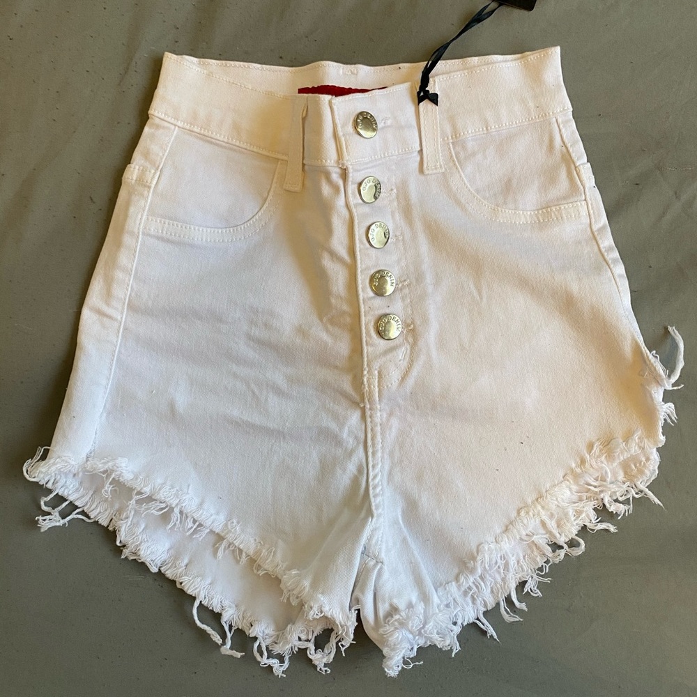 High waisted shorts